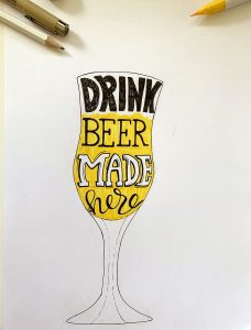 Drink beer made here