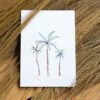 Kaartje palmbomen