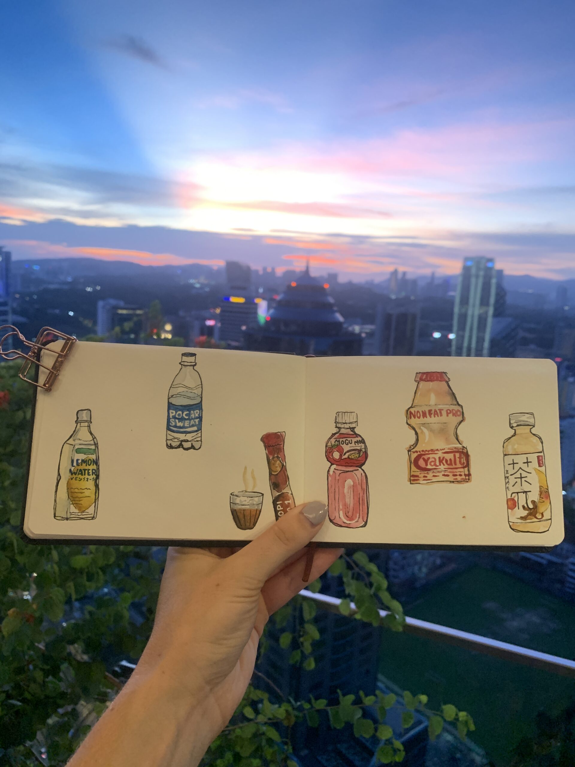 Travel journal in Kuala Lumpur